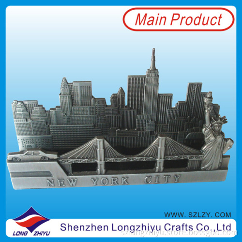 New York Metal Name Card Holder The Statue of Liberty Design Business Card Holder (lzy000176)